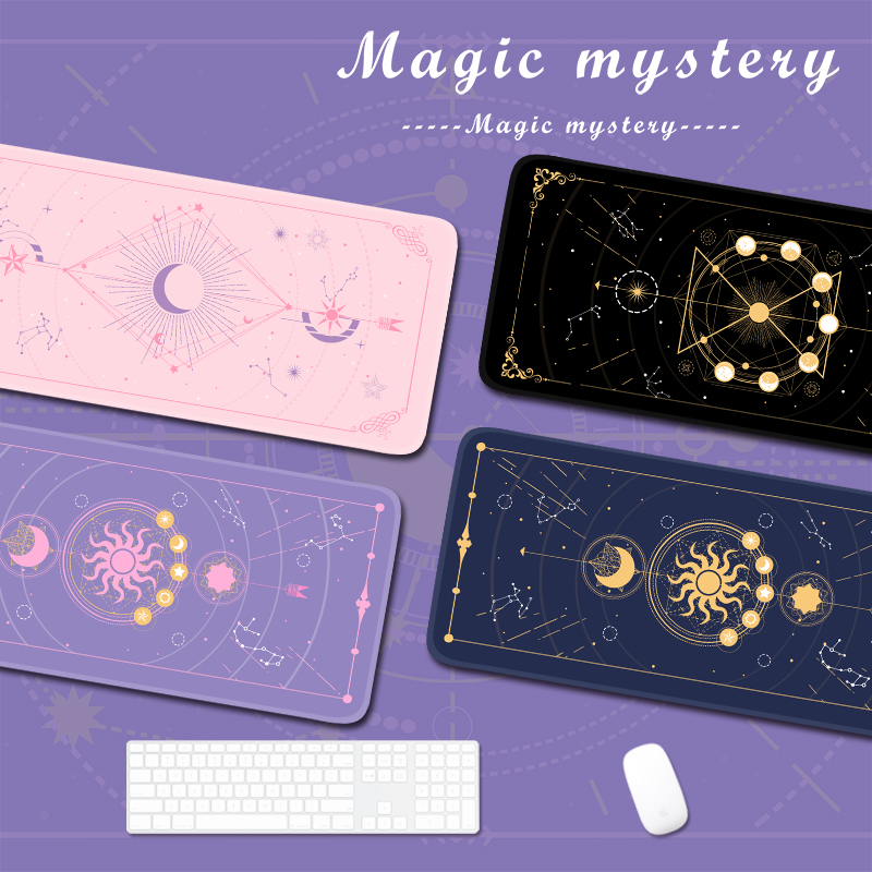 Laptop Accessories For Girls - Magic Moon Star viola Extra Large