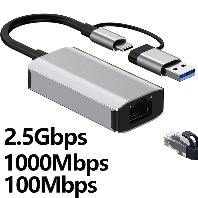 Laptop Accessories Gadgets - Adattatore Ethernet LAN USB 3.0 Type-C