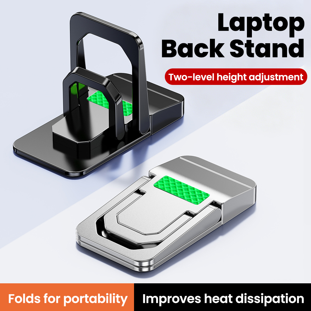 Laptop Ergonomic Accessories - Supporto pieghevole invisibile per computer, 2