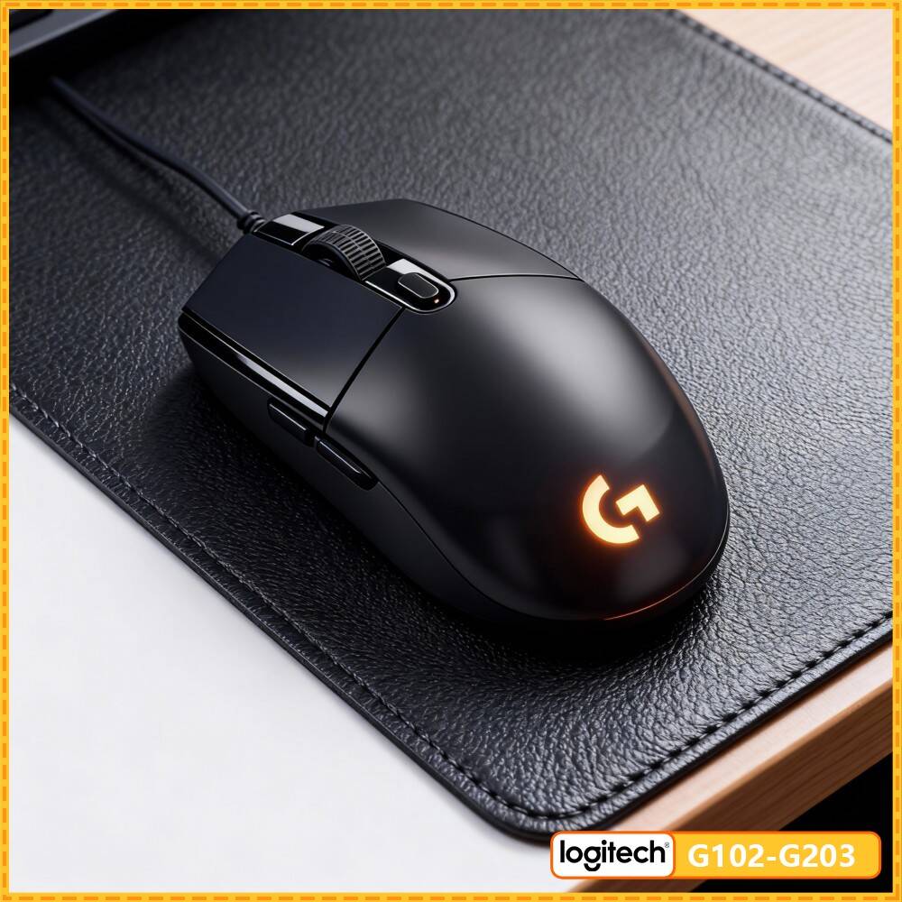 Logitech Mouse G203 - Mouse da Gaming Cablato RGB Logitech