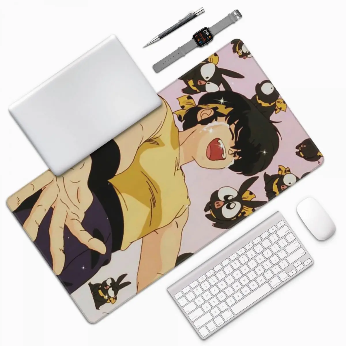 Laptop Accessories For Girls - RanmaSaotome Pig Girls P Chan Tappetino