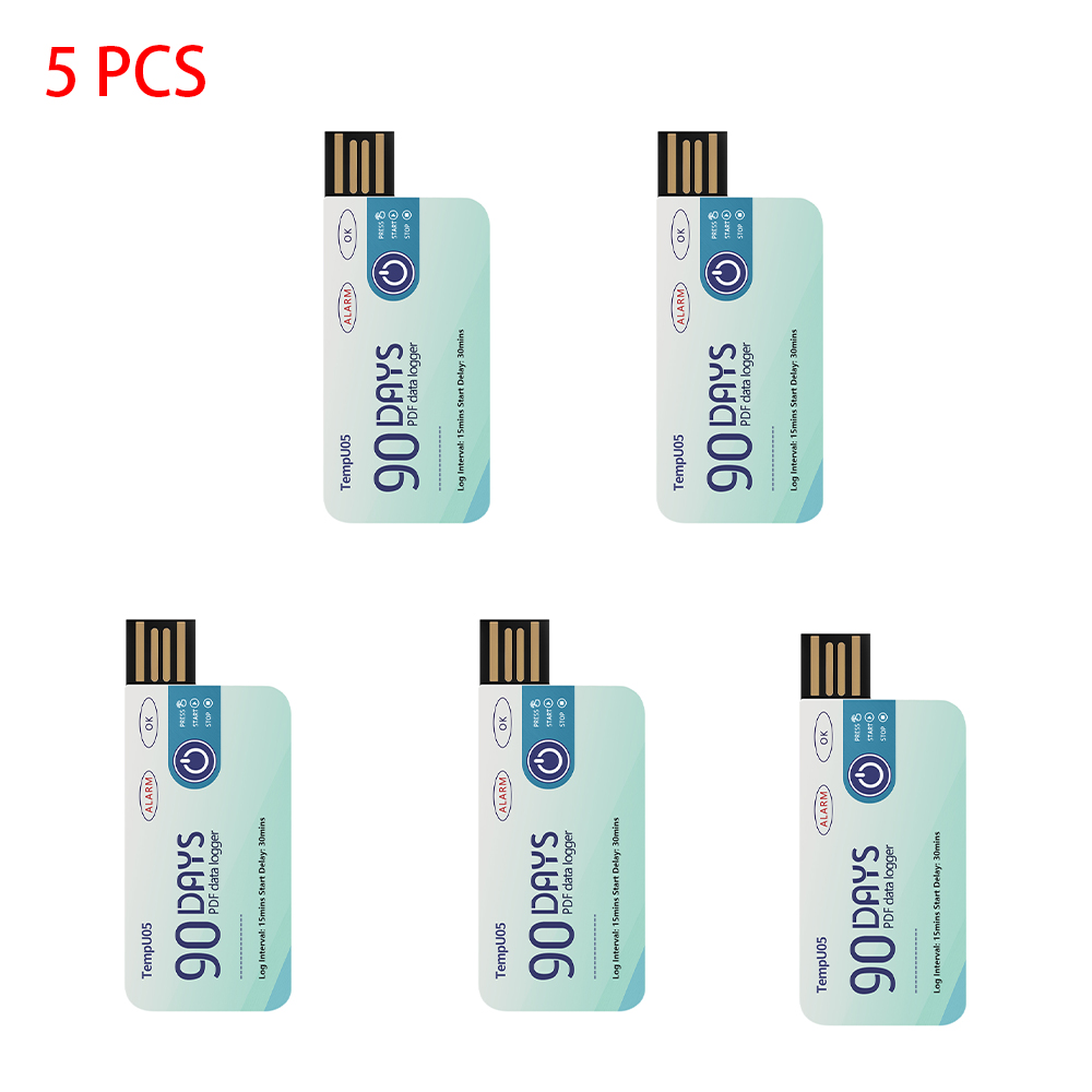 Monitor Portable Usb - 5 pz/lotto TempU05 Registratore di Dati