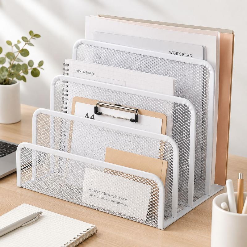 Laptop Ergonomic Accessories - Organizer da scrivania a 3 livelli