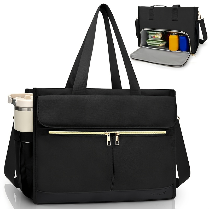 Laptop Accessories Box - Borsa termica Oxford per donna, scomparto