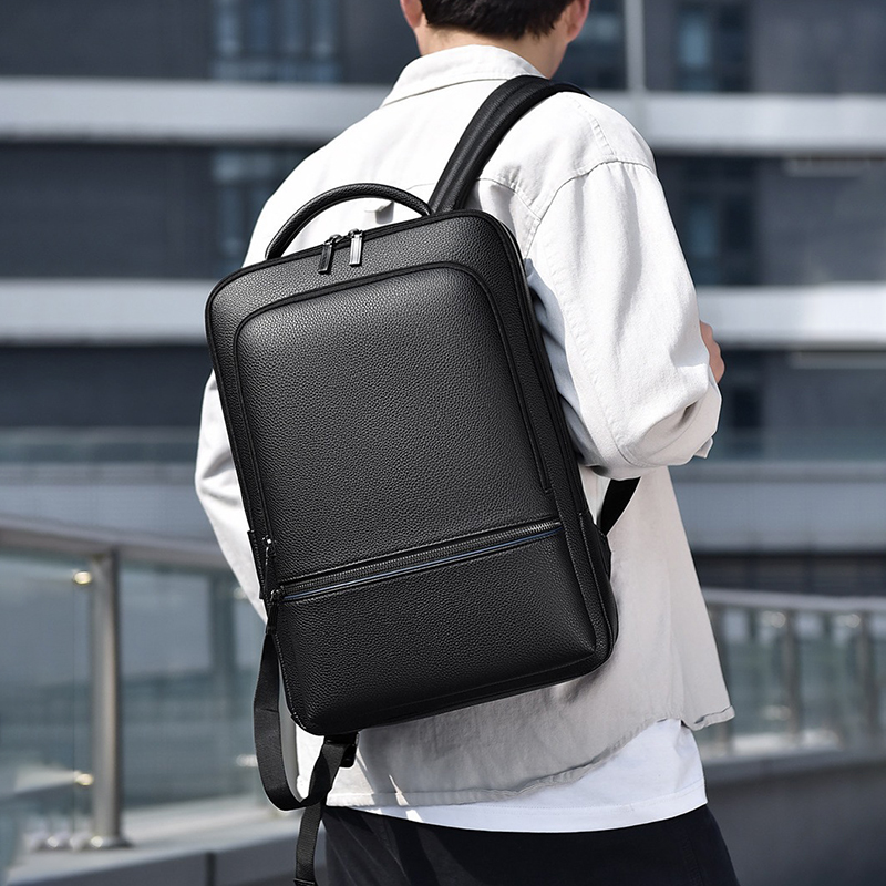 Zaino da uomo in pelle PU rica - Laptop Accessories Box recensione e prezzo