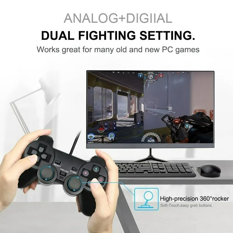 Joystick USB Cablato per PC, G - Laptop Accessories Gadgets recensione e prezzo