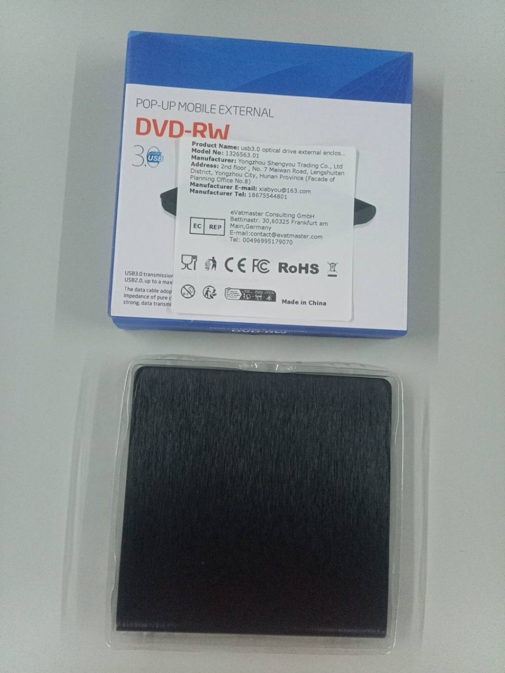 Box esterno sottile per DVD US - Laptop Accessories Gadgets recensione e prezzo