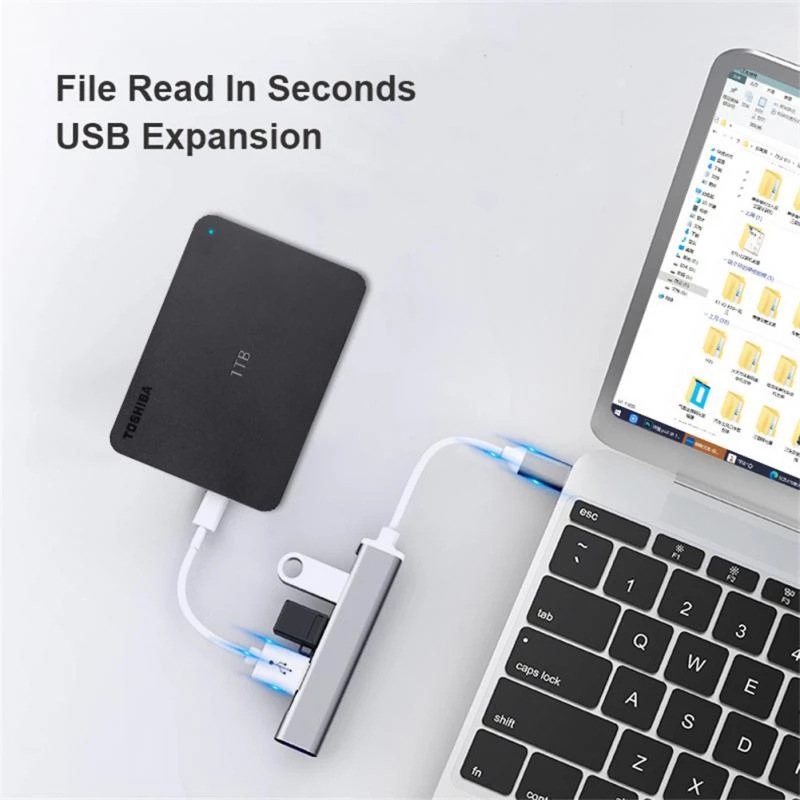 Splitter USB multiporta di tip - Laptop Accessories Gadgets recensione e prezzo